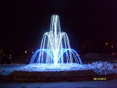световой фонтан