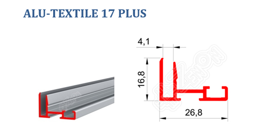 Профиль ALU-TEXTILE 17 PLUS