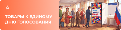Товары к Единому дню голосования