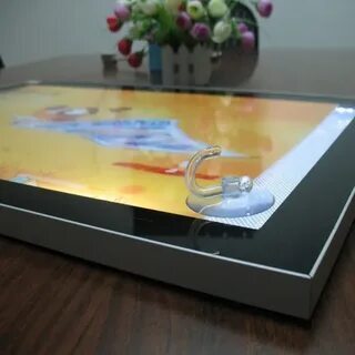 Тонкие световые панели ALU-MAGNETIC