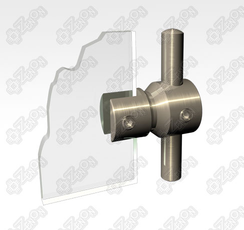 Боковое крепление для табличек из высококачественной стали