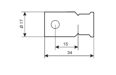 GDANSK Дистанционный держатель для крепления флажковых табличек