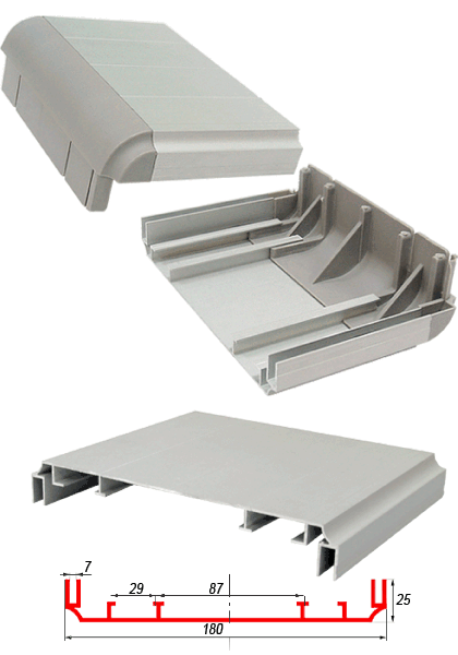 Профиль ALU-BOX 180 D