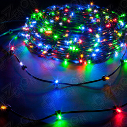 Светодиодный клип-лайт Infinilite BN DOUBLE 12 В, шаг 15 см, с эффектом медленного мерцания, цвет LED мультиколор, каждый 6ой LED по 2 чипа (цвета)