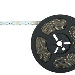 Светодиодная лента Infinilite 12 В, IP65, 60 SMD 5050, 300 лм, 14.4 Вт/м, ширина подложки 10 мм, катушка 5 м, RGB