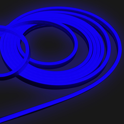 Гибкий неон Infinilite постоянного свечения 12 В Т2, 6 х 12 мм, 120 LED/м, 50 м, шаг резки 8.3 мм, цвет LED синий