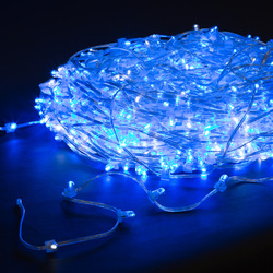 Светодиодный клип-лайт Infinilite BN DOUBLE 12 В, шаг 15 см, с эффектом  медленного мерцания, цвет LED синий