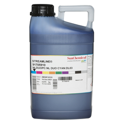 Cольвентные чернила SUN CHEMICAL STREAMLINE DUO, циан (C), 5 л