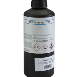 УФ-отверждаемые чернила ARISTA R2, циан (C), 1 л