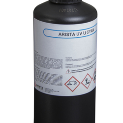 УФ-отверждаемые чернила ARISTA U, циан (C), 1 л