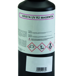 УФ-отверждаемые чернила ARISTA R2, маджента (M), 1 л