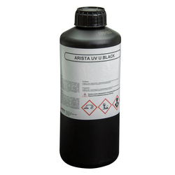 УФ-отверждаемые чернила ARISTA U, чёрный (B), 1 л