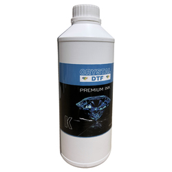 Пигментные чернила  CRYSTAL DTF черный (B), 1 кг