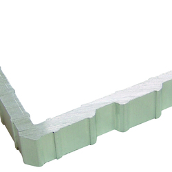 Уголок-вкладыш 11 мм, "сухарь", для профиля ALU-CLICK LED 47