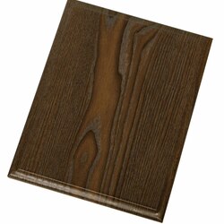 Плакетка ламинированный МДФ, А5, 15 х 20 см, цвет венге (для пластины 115 х 165 мм)