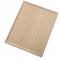 Плакетка ламинированный МДФ, А5+, 20 х 25 см, цвет беленый дуб (для пластины 150 х 200 мм)