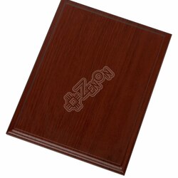 Плакетка ламинированный МДФ, А5+, 20 х 25 см, цвет красное дерево (для пластины 150 х 200 мм)