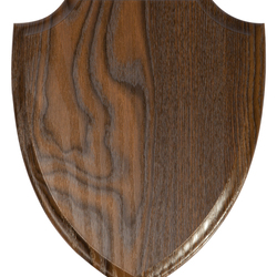 Плакетка ламинированный МДФ, Геральдика, в форме щита, 20 х 24 см, цвет венге