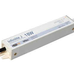 Блок питания   18W IP67 INFINILITE J =24V DC, ток   0.75A, влагозащ., металл, 160х27х20 мм