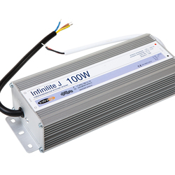 Блок питания 100W IP67 INFINILITE J =24V DC, ток 4.17A, влагозащ., металл, 202х71х45 мм