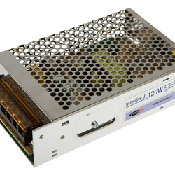 Блок питания 120W IP20 INFINILITE J =24V DC, ток 5.00A, интерьер., металл, 160х98х38 мм