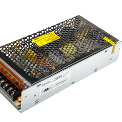 Блок питания 200W IP20 INFINILITE J =12V DC, ток 16.67A, интерьер., металл, 199х98х42 мм