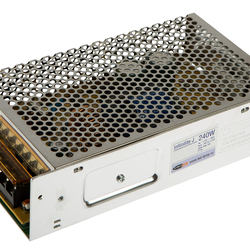 Блок питания 240W IP20 INFINILITE J =24V DC, ток 10.00A, интерьер., металл, 199х110х50 мм