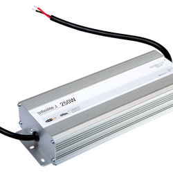 Блок питания 250W IP67 INFINILITE J =12V DC, ток 20.83A, влагозащ., металл, 252х90х45 мм