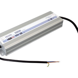 Блок питания 300W IP67 INFINILITE J =24V DC, ток 12.5A, влагозащ., металл, 330х90х45 мм
