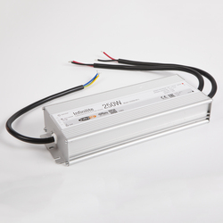 Блок питания 250W IP67 INFINILITE J =12V DC, ток 20.83A, влагозащ., металл, 240х90х40 мм