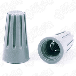 Соединительный зажим изолирующий СИЗ-1, серый, скрутка 1 - 3 мм², в форме напёрстка