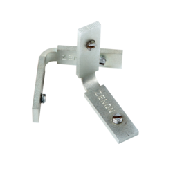 Уголок гнутый 3 х 11 х 40 мм GT (2 винта) для профилей ALU-TEXTILE 25, 60, 80, 130