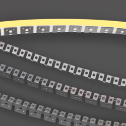 Профиль гибкий стальной для установки гибкого неона 6 мм, длина рулона 100 м