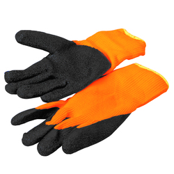 Термоперчатки оранжевые, пара, без размера