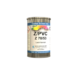 Краска трафаретная сольвентная SUN CHEMICAL серия Z-PVC, Z H/N отвердитель, 1 л