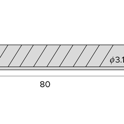 Лезвие NT Spare Blade BA/100, 9 мм, 13 сегментов