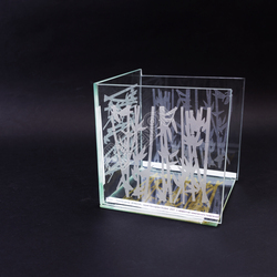 Плёнка декоративная ZENOCAL, серия Decoglass Dusted, 2027, c эффектом химического травления, транслюцентная, каландрированная, до 2 лет, 1.22 x 50 м