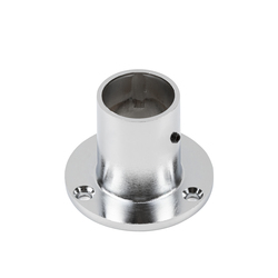 Втулка кольцевая литая, цинк, JOK-chr-015A LONG, d=25 мм