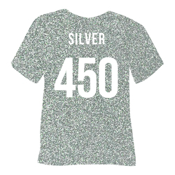 Термопленка POLI-FLEX, серия IMAGE PEARL, 450 - серебро, 340 мкм, 0.50 х 10 м