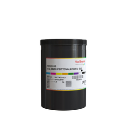 Краска трафаретная сольвентная SUN CHEMICAL серия NC-572, 572-99400 экстра кроющая белая, 1 кг