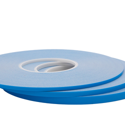 Двухсторонняя клеевая лента ZENO-TAPE OPTIMUM FТ1000W, белый вспен. полиэтилен, 1 мм, 19 мм х 25 м