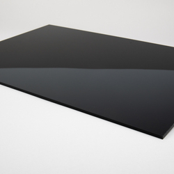 Акриловое стекло ZENOCRYL Satin 9H01 SC (одностор. сатин), литое, 3 мм, мат. черный, 2030 х 3050 мм