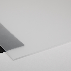 Акриловое стекло ZENOCRYL Satin GS 0000 SC (одностор. сатин), 3 мм, мат. прозрачный, 2030 х 3050 мм