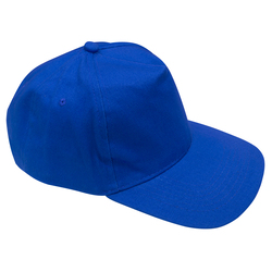 ЧЗ Бейсболка TEXTILLER, велюровая, металлическая застежка, василек, 100% хлопок