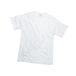 Футболка TEXTILLER, унисекс, бесшовная, белый теплый, 100% хлопок, 160 г/м², M (46)