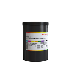 Краска трафаретная сольвентная SUN CHEMICAL серия NC-572, 572-25000 триадная желтая, 1 кг