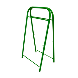 Штендер  прямоугольный СИТИ-САЙН, труба d=30 мм, зелёный
