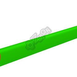 Профиль пластиковый U-НОРМ, 3 мм, зелёный, глянцевый, длина 3 м