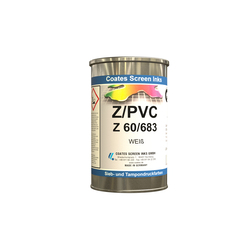 Краска трафаретная сольвентная SUN CHEMICAL серия Z-PVC, Z 84/33 зеленая, 1 л