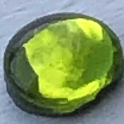 Термостразы CABOCHON, полусфера, стекло, SS16 (4 мм), №06 Peridot (оливковый), 200 гросс